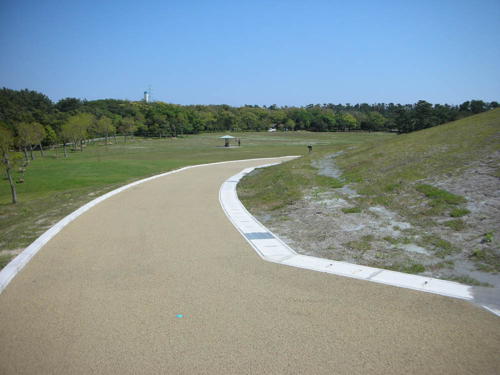 弁天島公園津波避難マウンド築造工事